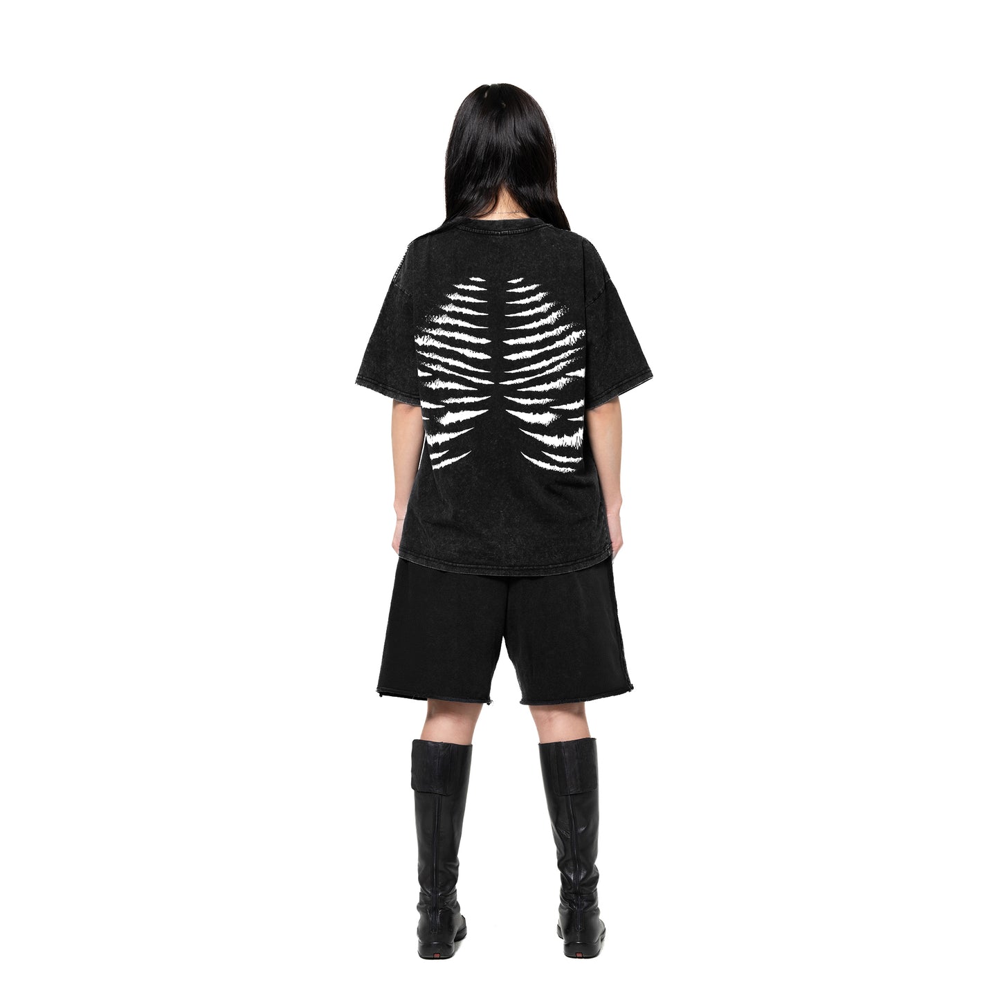 INUIT: Imprint Frost French Terry Shorts (Black)