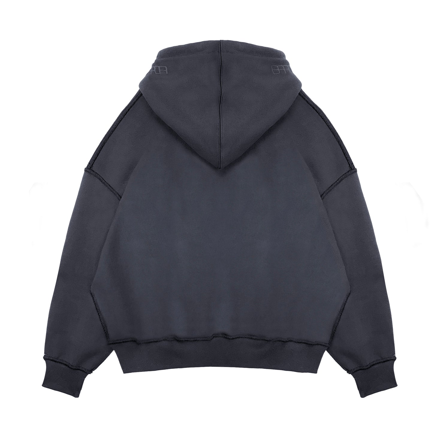 ERROR NYC : Reversible Overfit Hoodie (Dark Grey)
