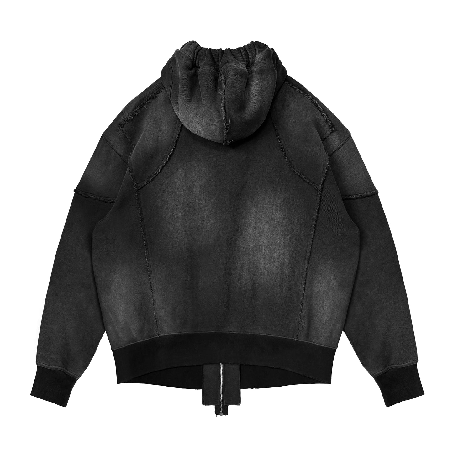 INUIT: Slashstorm Weathered Zip-up Hoodie (Washed Black)
