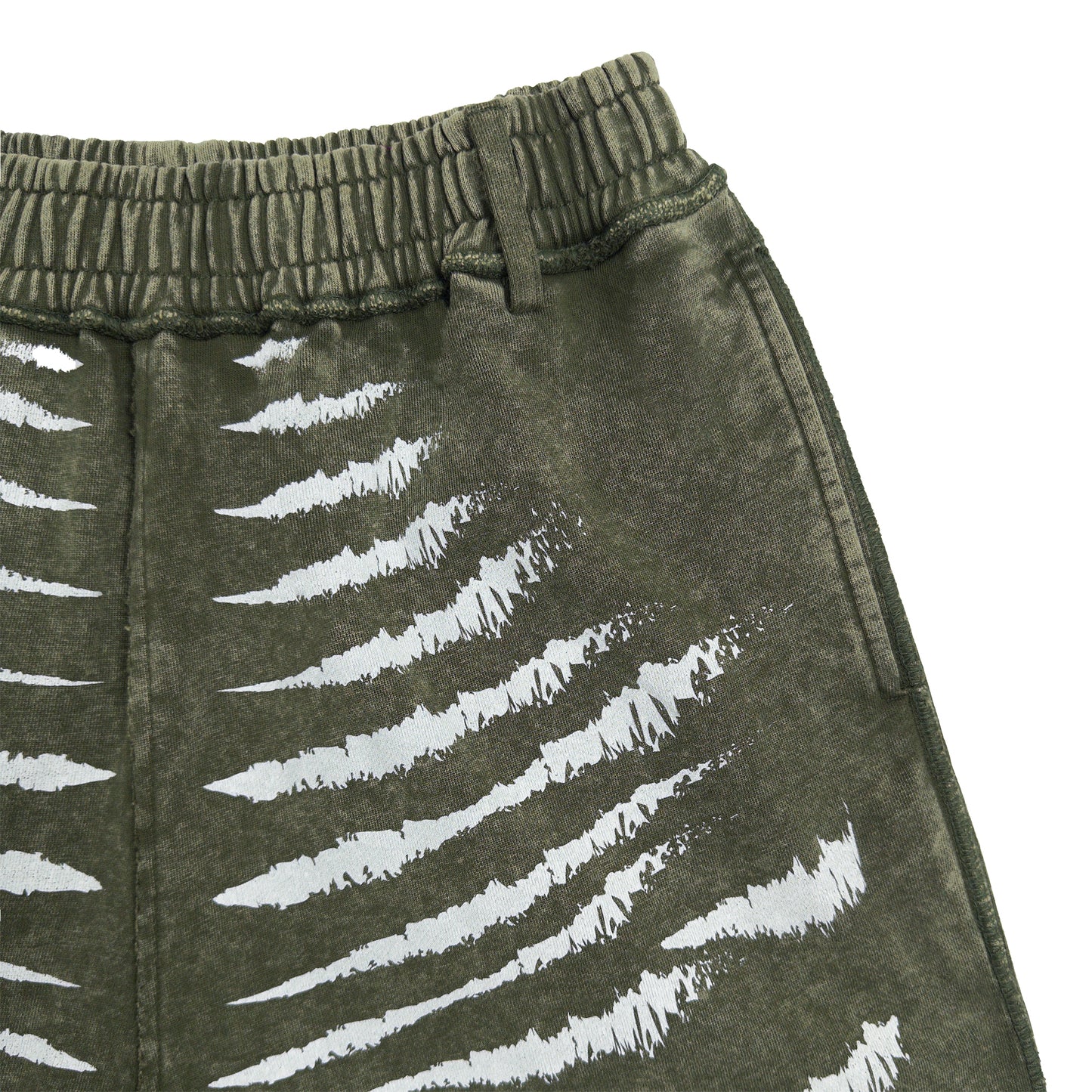 INUIT: Imprint Frost French Terry Shorts (Military Green)