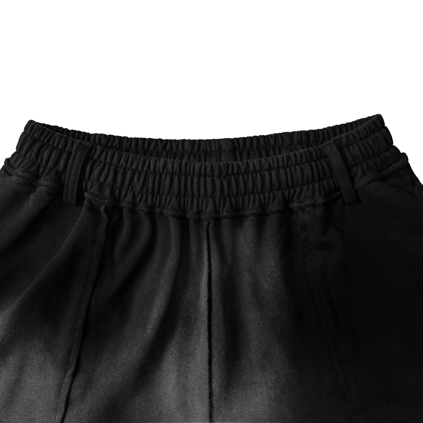 INUIT: Slashstorm Pieced Wide Sweatpants (Washed Black)