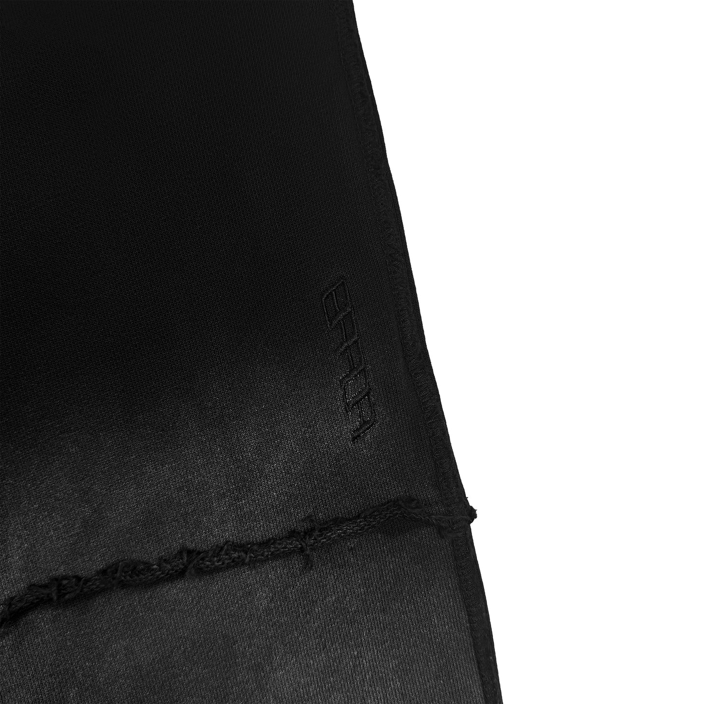 INUIT: Slashstorm Pieced Wide Sweatpants (Washed Black)