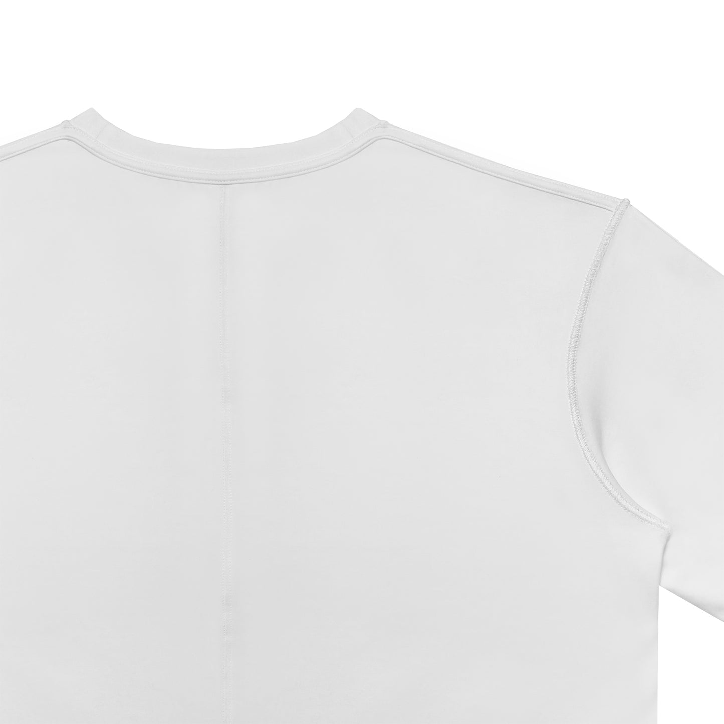 ERROR NYC: Inside-out Wide T-Shirt (White)