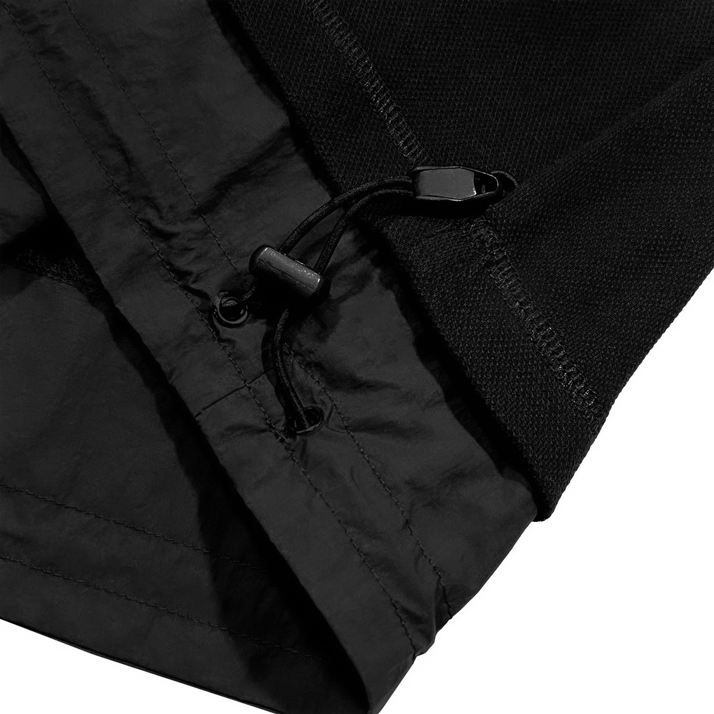 ERROR NYC: Inside-out Wide Polo Shirt (Black)