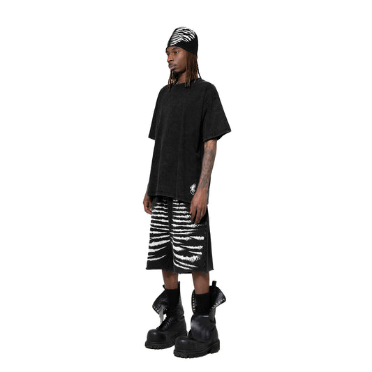 INUIT: Imprint Frost French Terry Shorts (Black)