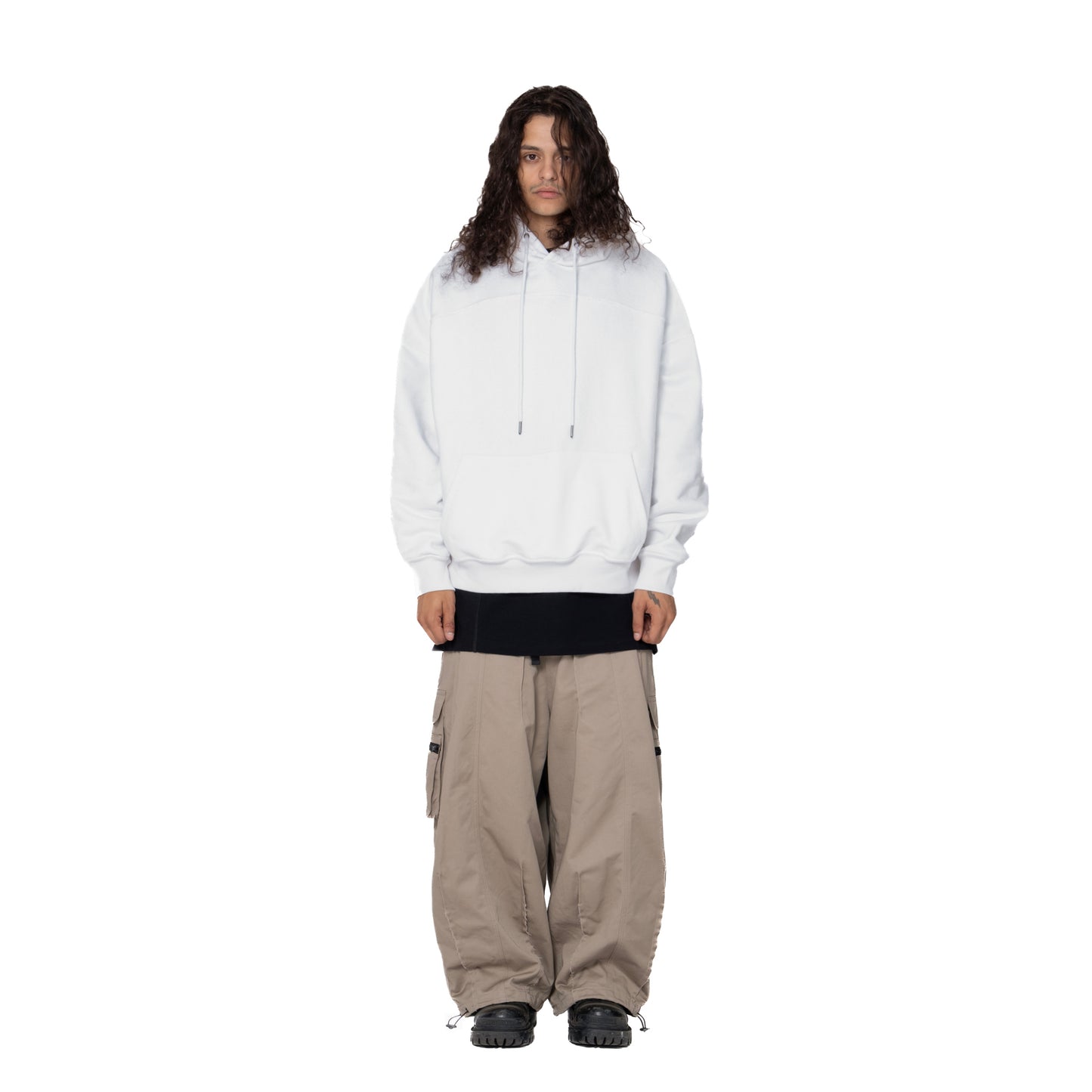 ERROR NYC : Jar-shaped Pants (Beige)