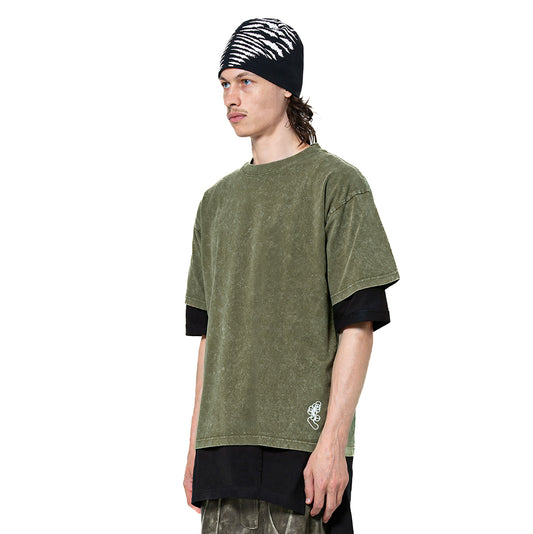 INUIT: Imprint Frost T shirts (Military Green)