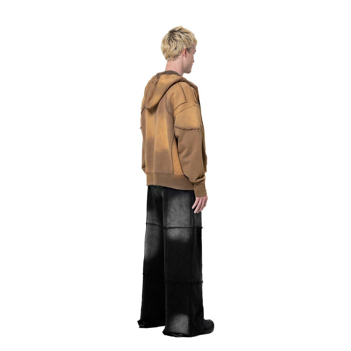 INUIT: Slashstorm Weathered Zip-up Hoodie (Washed Yellow)