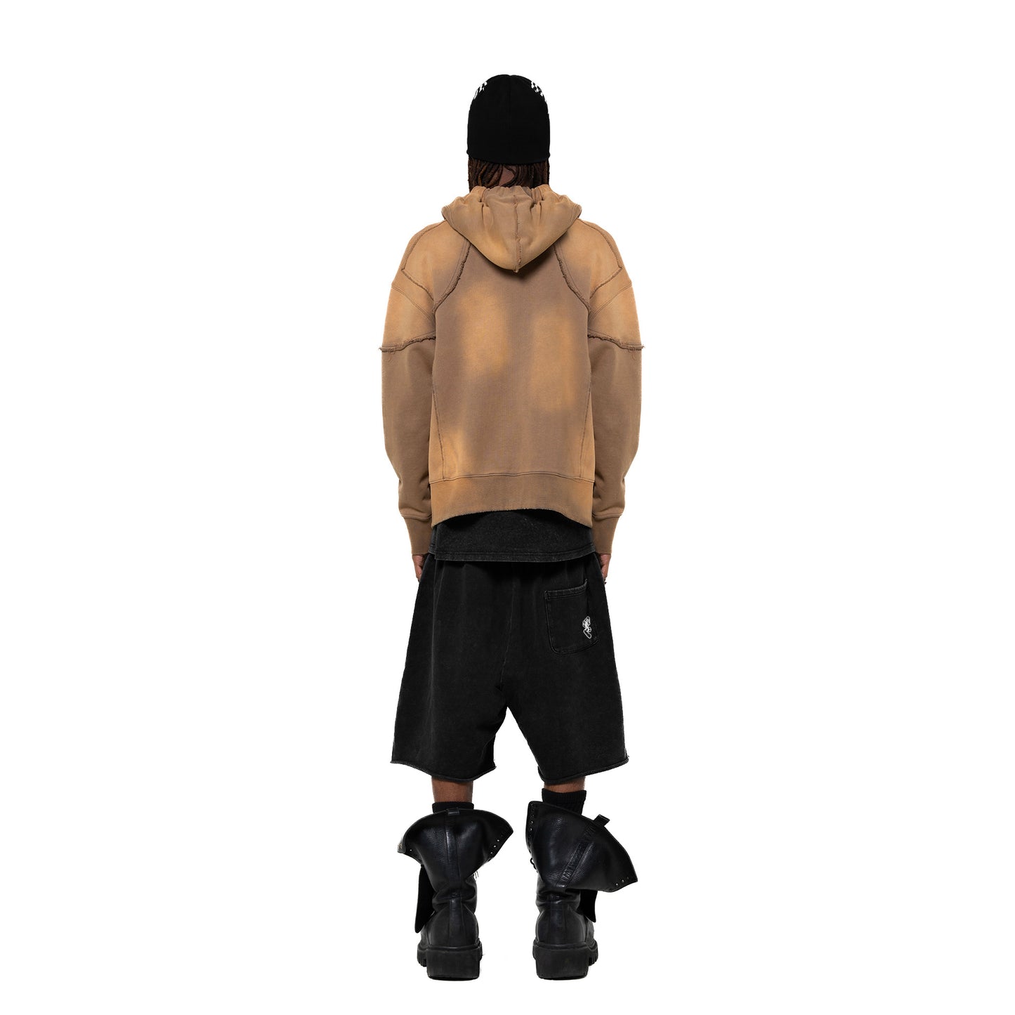 INUIT: Slashstorm Weathered Zip-up Hoodie (Washed Yellow)