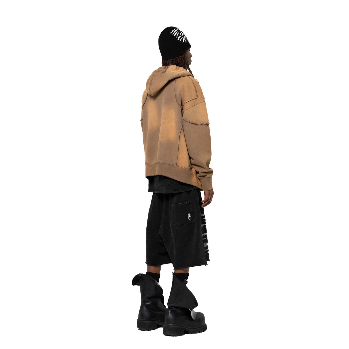 INUIT: Slashstorm Weathered Zip-up Hoodie (Washed Yellow)