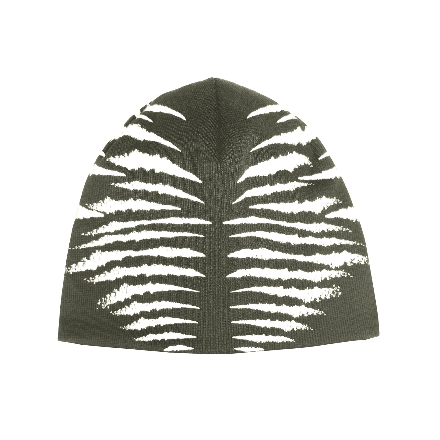 INUIT : Reversible Imprint Ribbed Beanie (Military Green)