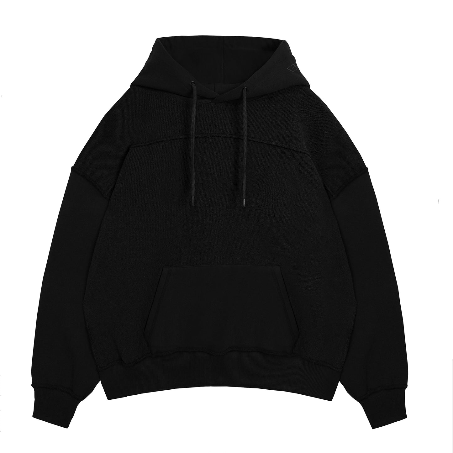 ERROR NYC : Reversible Overfit Hoodie (Black)