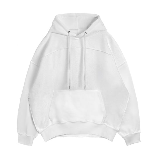 ERROR NYC : Reversible Overfit Hoodie (White)