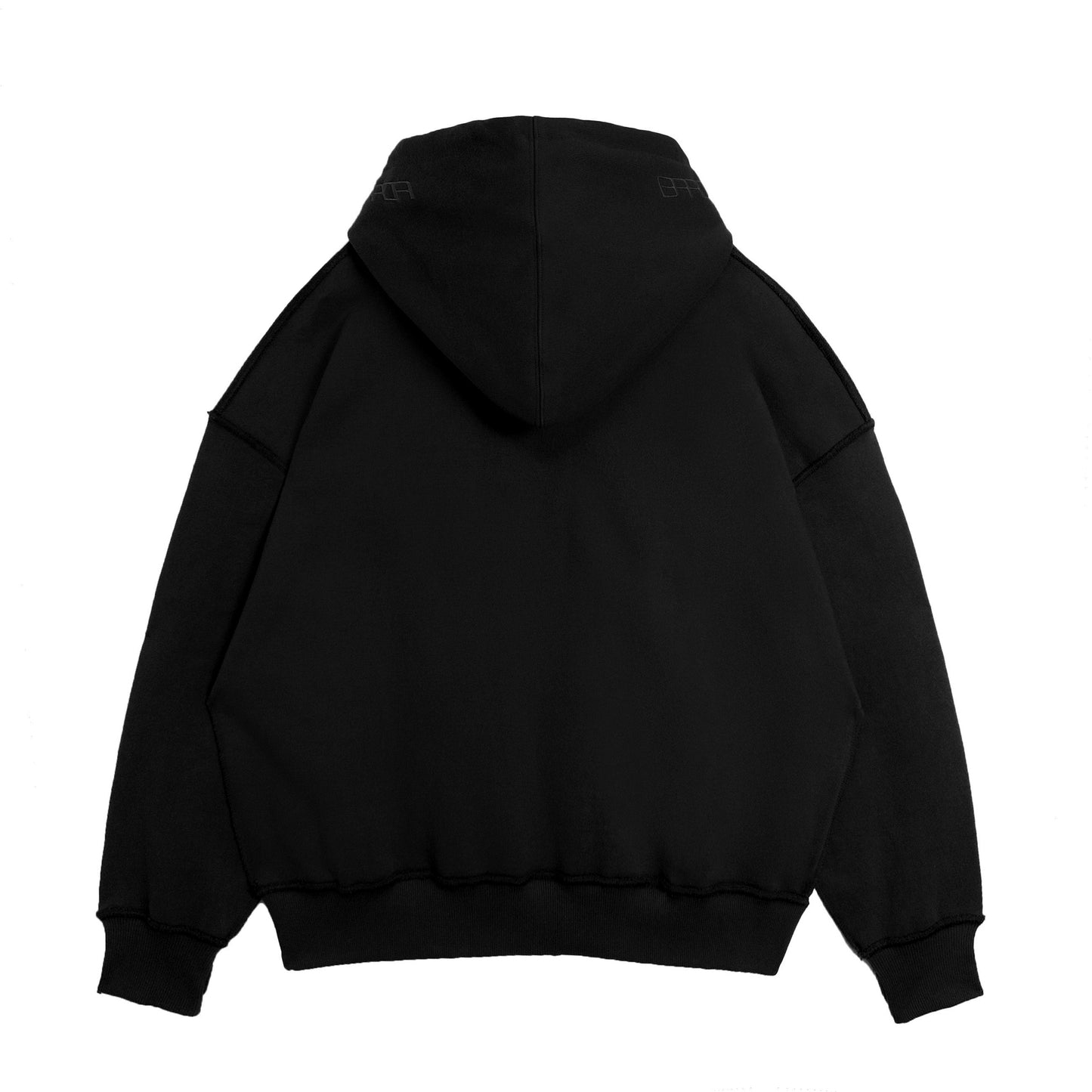 ERROR NYC : Reversible Overfit Hoodie (Black)