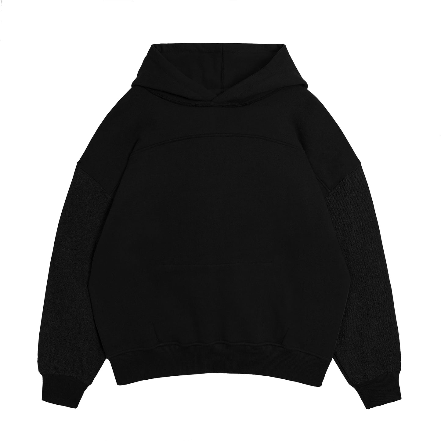 ERROR NYC : Reversible Overfit Hoodie (Black)