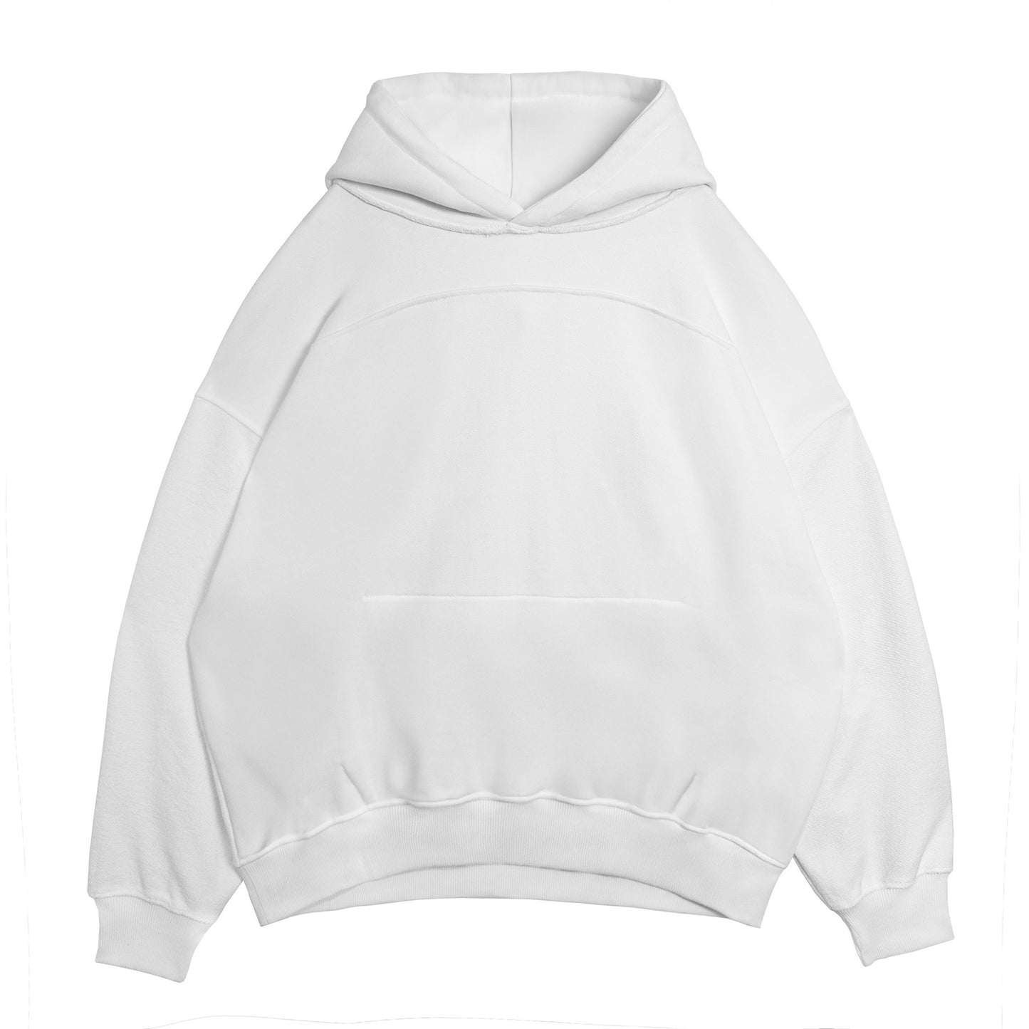 ERROR NYC : Reversible Overfit Hoodie (White)
