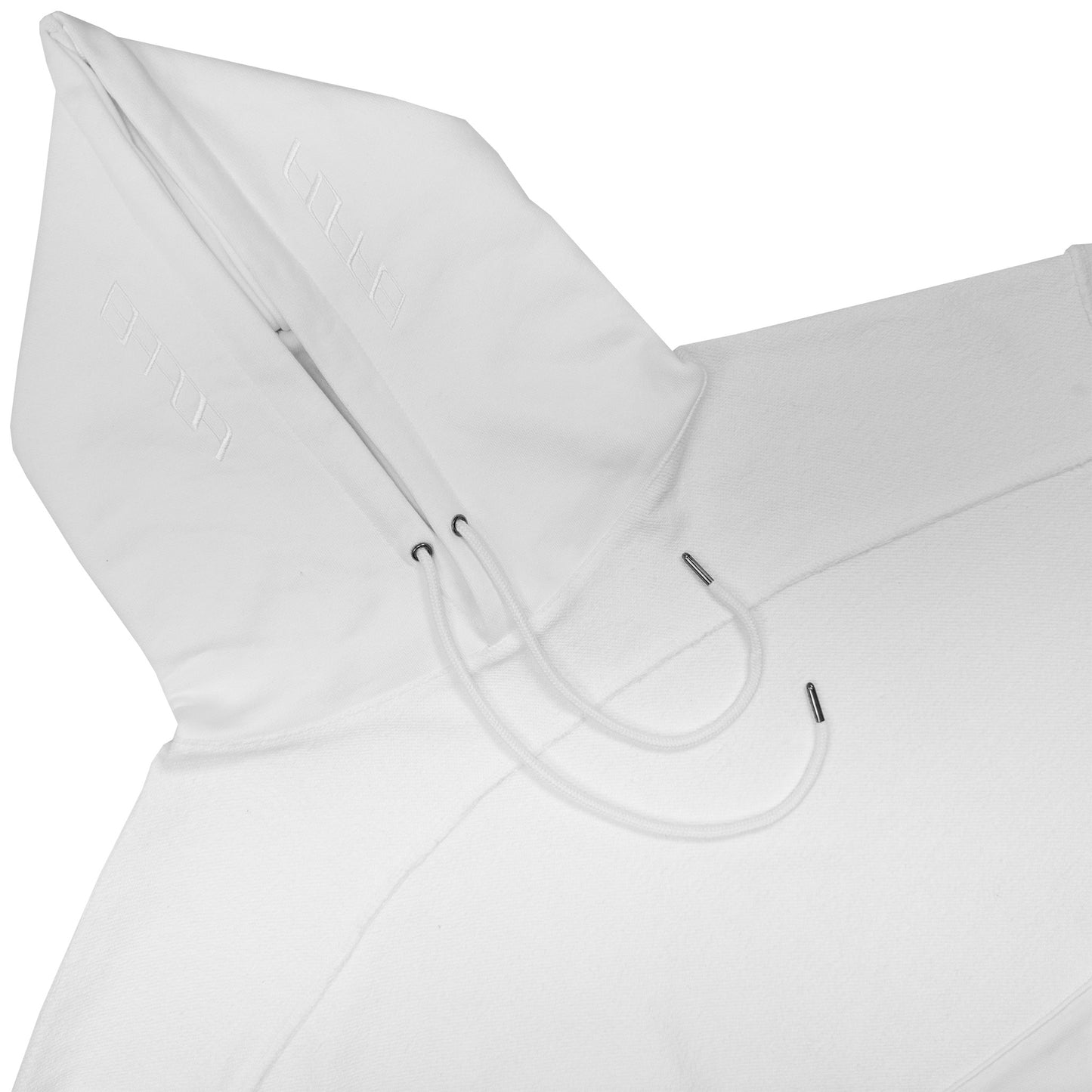 ERROR NYC : Reversible Overfit Hoodie (White)
