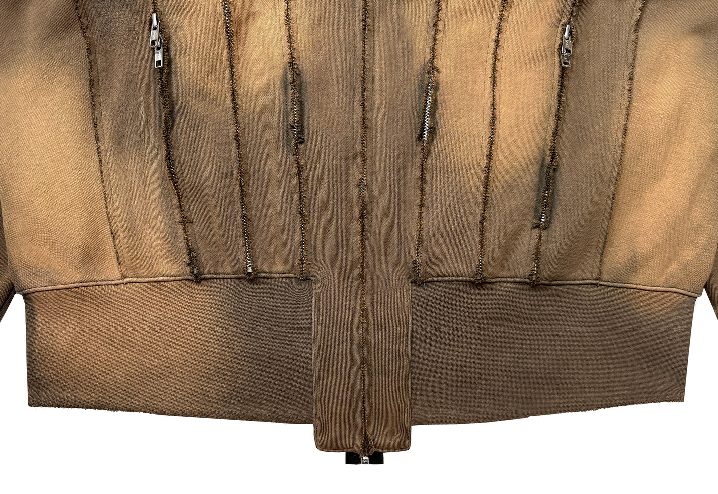 INUIT: Slashstorm Weathered Zip-up Hoodie (Washed Yellow)