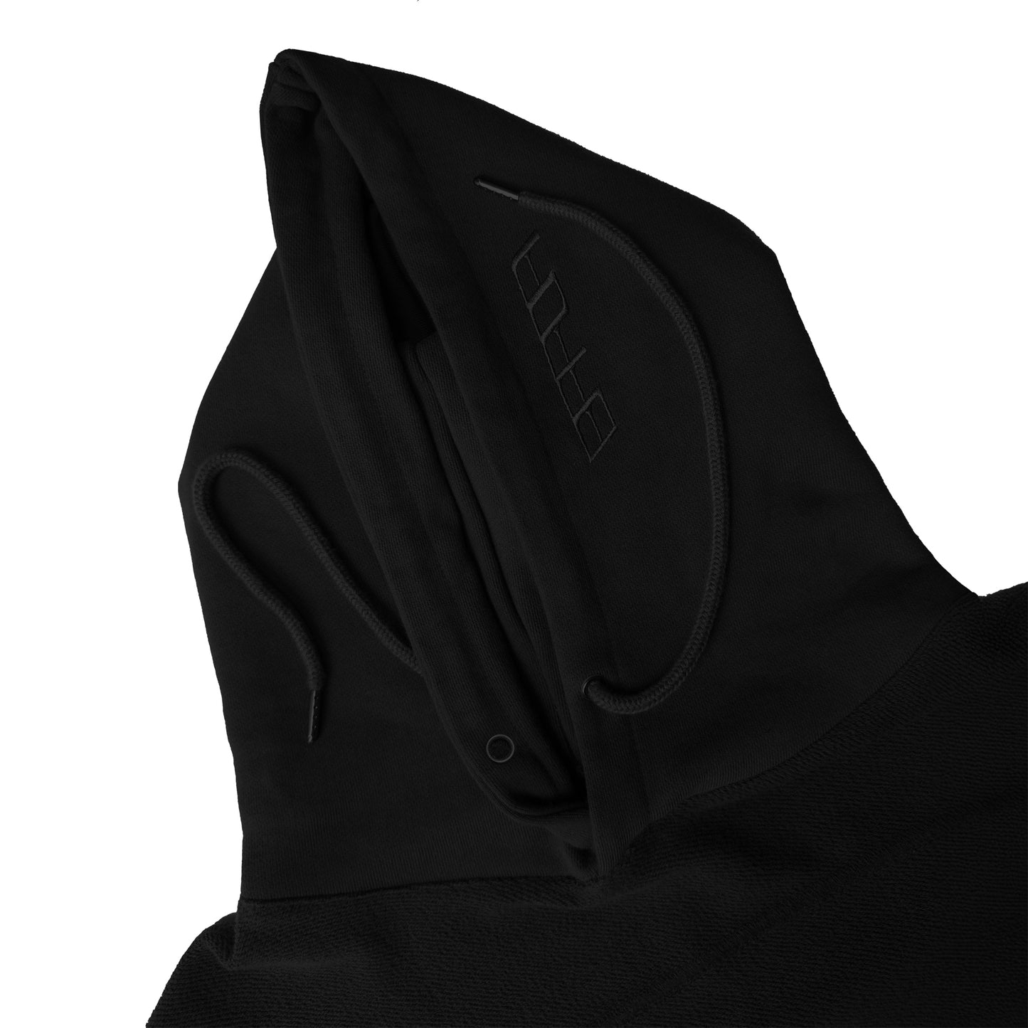ERROR NYC : Reversible Overfit Hoodie (Black)