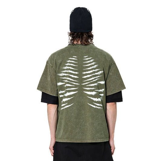 INUIT: Imprint Frost T shirts (Military Green)